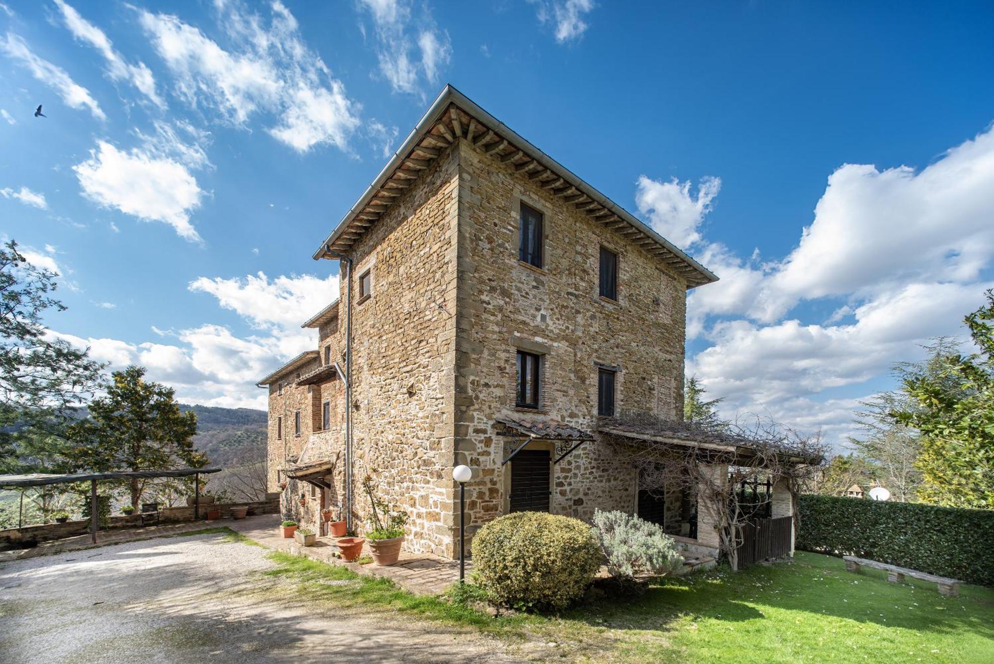 Villa Girasole Ad Antico Casale '700 Umbertide Exterior foto